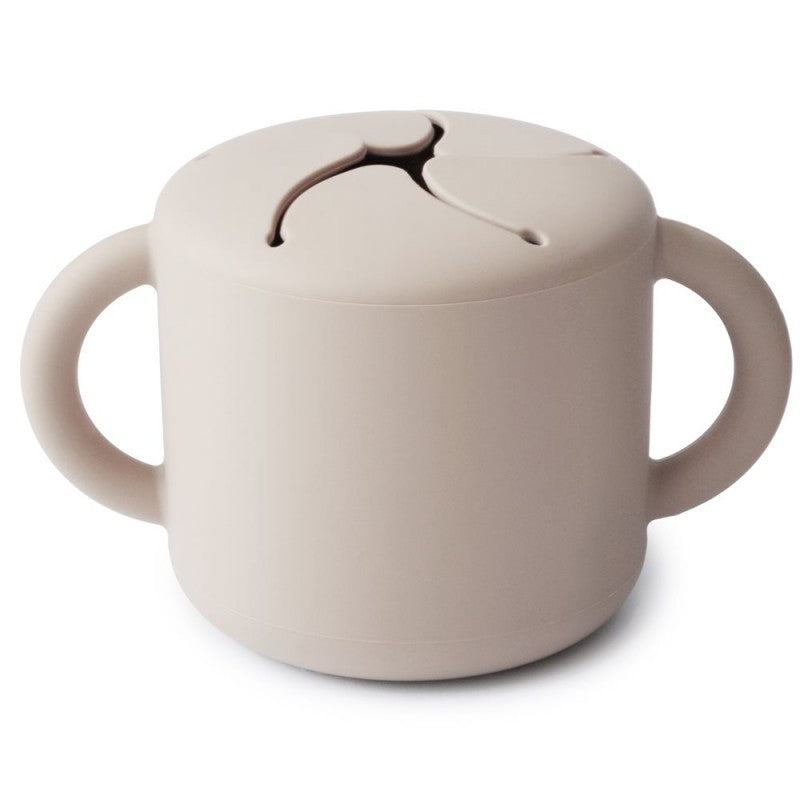Taza para snack solid ivory