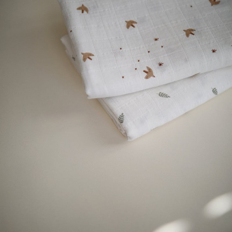 Muselina print sparrows