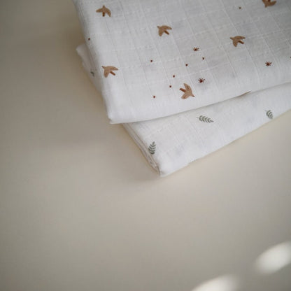 Muselina print sparrows